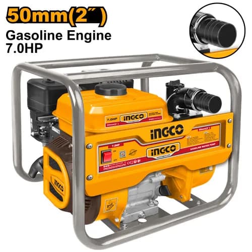 BOMBA DE AGUA A GASOLINA 7.0HP 2" 550L/MIN INGCO