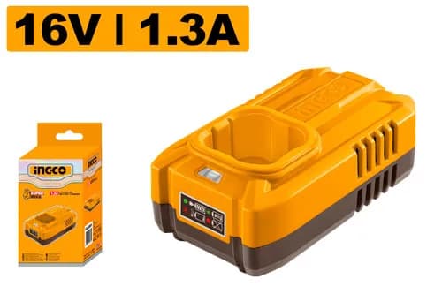 CARGADOR DE BATERIA 16V 1.3A INGCO