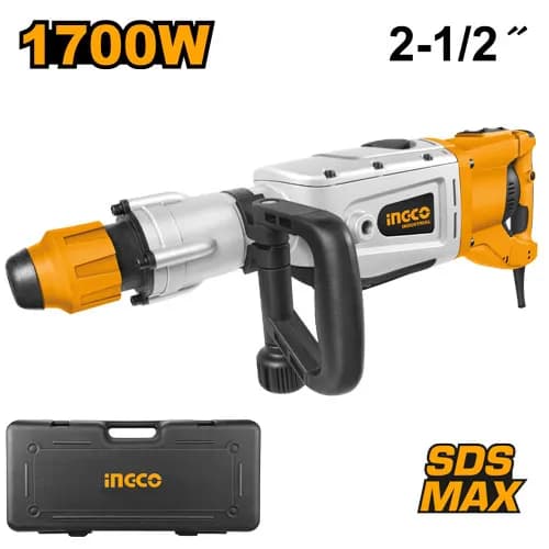 TALADRO ROTOMARTILLO SDS MAX 1700W INGCO