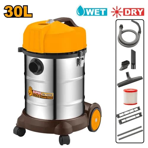 ASPIRADORA 1400W/ 30L INGCO