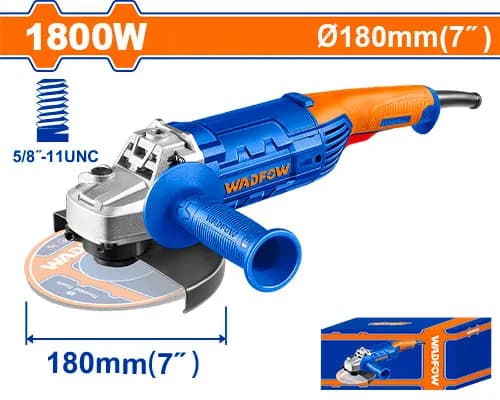 AMOLADORA ANGULAR 7" 1800W WADFOW