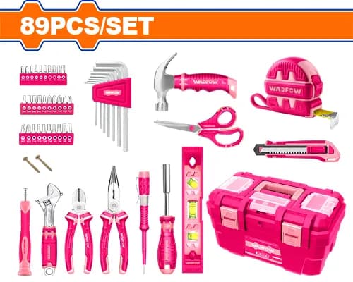 SET DE HERRAMIENTAS 89 PCS WADFOW