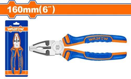 ALICATE DE COMBINACION 6"/160MM BICOLOR WADFOW.